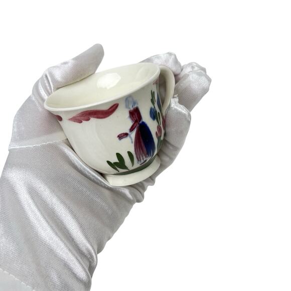 Demitasse Cup & Saucer Set PV France Peasant Village PVF14 Porcelain Collection - Picture 14 of 14